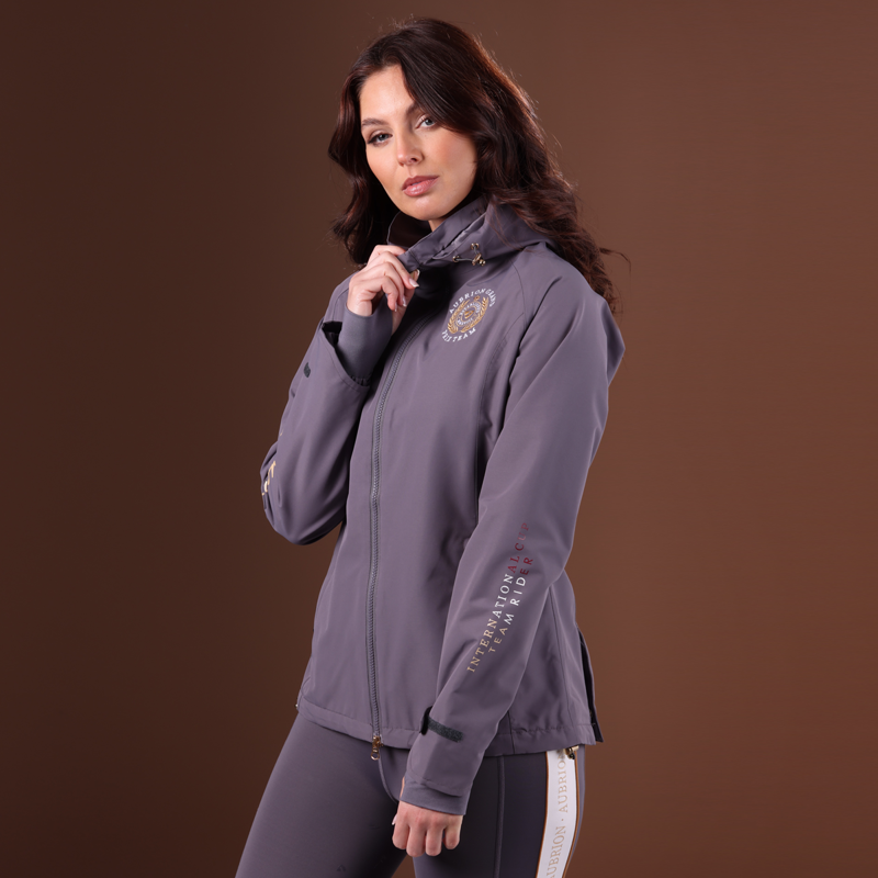 Aubrion Team Waterproof Jacket - Grey-11